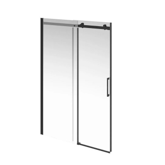 CT.140.1/2.SD.BLK.M Душевая дверь CRISTALLO, раздвижная с функцией soft close, 140х210, матовый черный КЕРАМА МАРАЦЦИ фото CT.140.1/2.SD.BLK.M Душевая дверь CRISTALLO, раздвижная с функцией soft close, 140х210, матовый черный КЕРАМА МАРАЦЦИ