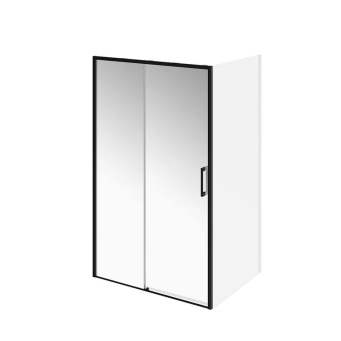 LN.120.SD.BLK.M Душевая дверь LINDO, раздвижная с функцией soft close, 120х195, матовый черный КЕРАМА МАРАЦЦИ фото LN.120.SD.BLK.M Душевая дверь LINDO, раздвижная с функцией soft close, 120х195, матовый черный КЕРАМА МАРАЦЦИ
