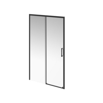 VE.120.SD.BLK.M Душевая дверь VETRO, раздвижная, 120х195, матовый черный КЕРАМА МАРАЦЦИ фото VE.120.SD.BLK.M Душевая дверь VETRO, раздвижная, 120х195, матовый черный КЕРАМА МАРАЦЦИ