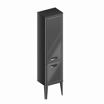 PO.M.150/BLK Пенал POMPEI напольный/подвесной 150, черный глянцевый КЕРАМА МАРАЦЦИ фото PO.M.150/BLK Пенал POMPEI напольный/подвесной 150, черный глянцевый КЕРАМА МАРАЦЦИ