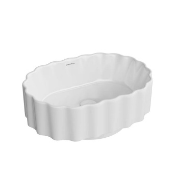 CC.wb.50/WHT Раковина ARTBASIN Conchiglia 50 см, цв белый глянцевый КЕРАМА МАРАЦЦИ фото CC.wb.50/WHT Раковина ARTBASIN Conchiglia 50 см, цв белый глянцевый КЕРАМА МАРАЦЦИ