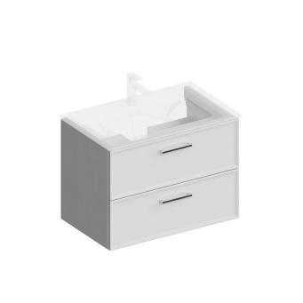 PIA.CL.75/WHT.M Тумба PIANO Classic подвесная 75 см, 2 ящика, ясень белый матовый КЕРАМА МАРАЦЦИ фото PIA.CL.75/WHT.M Тумба PIANO Classic подвесная 75 см, 2 ящика, ясень белый матовый КЕРАМА МАРАЦЦИ