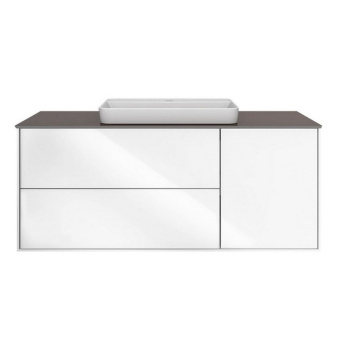 PLB.M.120.3/WHT Тумба PLAZA Modern подвесная 120 белый 3 ящика КЕРАМА МАРАЦЦИ фото PLB.M.120.3/WHT Тумба PLAZA Modern подвесная 120 белый 3 ящика КЕРАМА МАРАЦЦИ