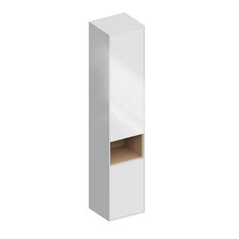 PLB.M.170/WHT.V Пенал PLAZA Modern подвесной 170 2 дверцы push, белый глянцевый КЕРАМА МАРАЦЦИ фото PLB.M.170/WHT.V Пенал PLAZA Modern подвесной 170 2 дверцы push, белый глянцевый КЕРАМА МАРАЦЦИ