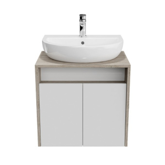 PRO.60.2/WHT Тумба PRO подвесная 2 дверцы 60, белая глянцевая КЕРАМА МАРАЦЦИ фото PRO.60.2/WHT Тумба PRO подвесная 2 дверцы 60, белая глянцевая КЕРАМА МАРАЦЦИ