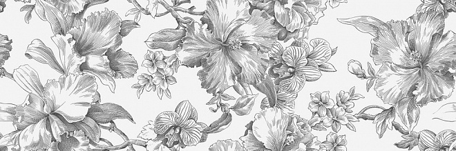 14018R/3F Декор Монфорте Цветы обрезной 40х120 КЕРАМА МАРАЦЦИ фото 14018R/3F Декор Монфорте Цветы обрезной 40х120 КЕРАМА МАРАЦЦИ