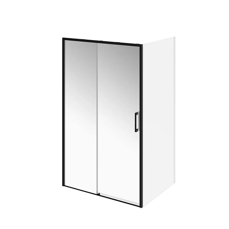 LN.120.SD.BLK.M Душевая дверь LINDO, раздвижная с функцией soft close, 120х195, матовый черный КЕРАМА МАРАЦЦИ фото LN.120.SD.BLK.M Душевая дверь LINDO, раздвижная с функцией soft close, 120х195, матовый черный КЕРАМА МАРАЦЦИ