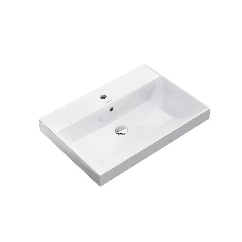 CU.wb.70 Раковина CUBO 70 см с крепежом КЕРАМА МАРАЦЦИ фото CU.wb.70 Раковина CUBO 70 см с крепежом КЕРАМА МАРАЦЦИ