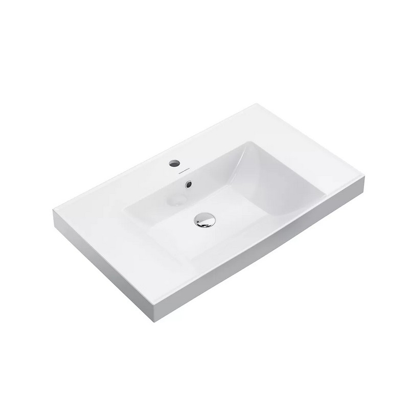 CU.wb.80 Раковина CUBO 80 см с крепежом КЕРАМА МАРАЦЦИ фото CU.wb.80 Раковина CUBO 80 см с крепежом КЕРАМА МАРАЦЦИ