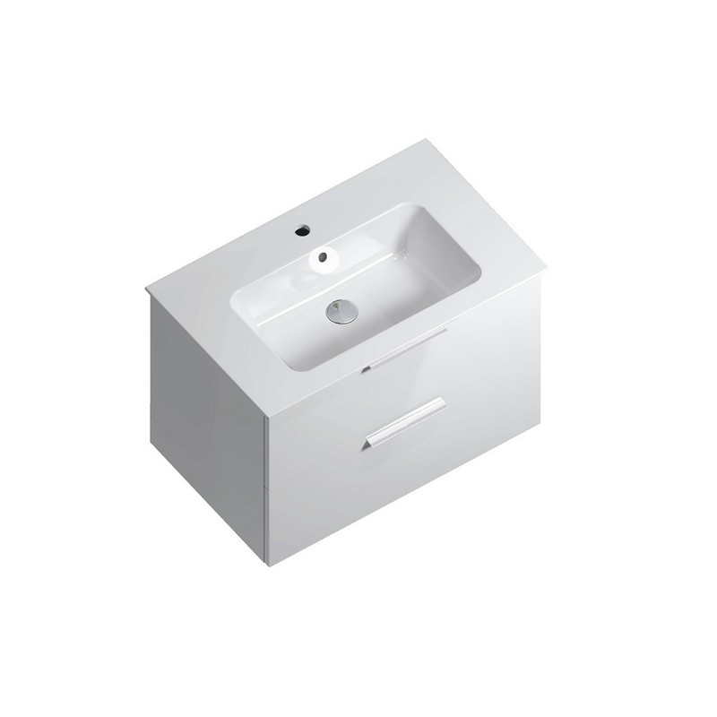 PI.75/WHT Тумба PIANO подвесная 75 белая 2 ящика КЕРАМА МАРАЦЦИ фото PI.75/WHT Тумба PIANO подвесная 75 белая 2 ящика КЕРАМА МАРАЦЦИ