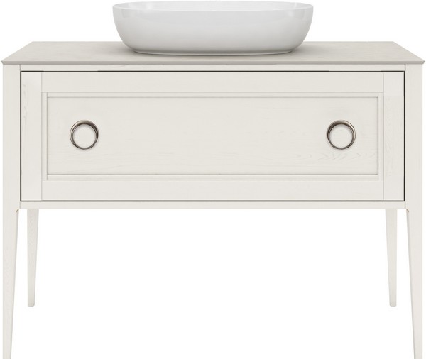 PL.CN.120.1+1/WHT.M Тумба PLAZA Classic NEO напольная 1+1 ящик 120, белая матовая КЕРАМА МАРАЦЦИ фото PL.CN.120.1+1/WHT.M Тумба PLAZA Classic NEO напольная 1+1 ящик 120, белая матовая КЕРАМА МАРАЦЦИ