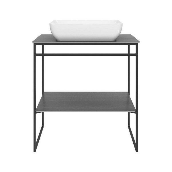 PL.N.80.01/BLK.M Метал.структура PLAZA Next напольная 80 см, цв.черный матовый КЕРАМА МАРАЦЦИ фото PL.N.80.01/BLK.M Метал.структура PLAZA Next напольная 80 см, цв.черный матовый КЕРАМА МАРАЦЦИ