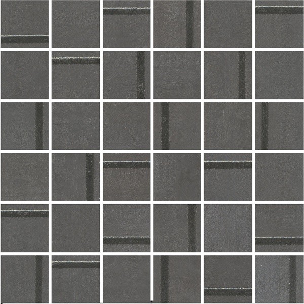 MM13132 Декор Гварди 1 мозаичный антрацит матовый обрезной 30x30x0,9 КЕРАМА МАРАЦЦИ фото MM13132 Декор Гварди 1 мозаичный антрацит матовый обрезной 30x30x0,9 КЕРАМА МАРАЦЦИ