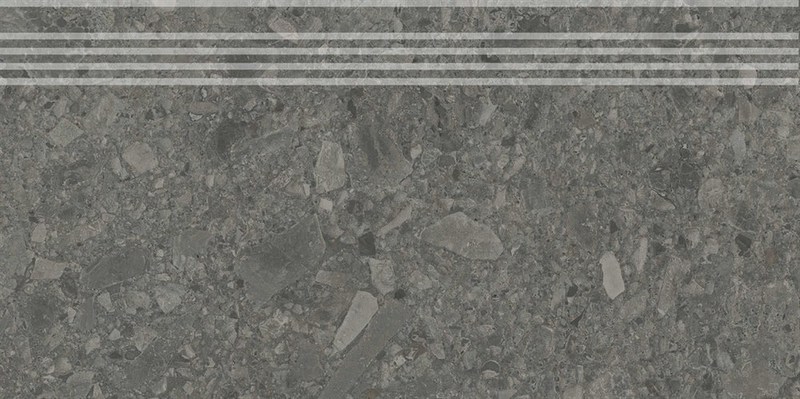 DD606220R/GR Ступень Чеппо ди Гре антрацит матовый обрезной 30x60x0,9 КЕРАМА МАРАЦЦИ фото DD606220R/GR Ступень Чеппо ди Гре антрацит матовый обрезной 30x60x0,9 КЕРАМА МАРАЦЦИ