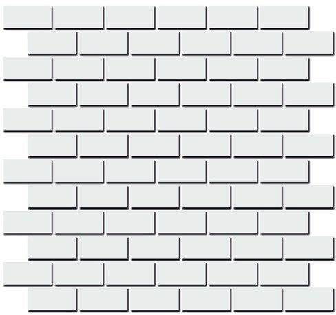 191/001T Декор Турнон белый мозаичный матовый 32x30x0,9 КЕРАМА МАРАЦЦИ фото 191/001T Декор Турнон белый мозаичный матовый 32x30x0,9 КЕРАМА МАРАЦЦИ