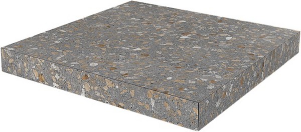 SG632220R/GCA Ступень угловая клееная Терраццо коричневый 33x33x0,9 КЕРАМА МАРАЦЦИ фото SG632220R/GCA Ступень угловая клееная Терраццо коричневый 33x33x0,9 КЕРАМА МАРАЦЦИ