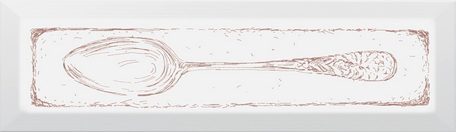 фото NT/C51/9001 Spoon карамель 8.5*28.5 керам.декор КЕРАМА МАРАЦЦИ